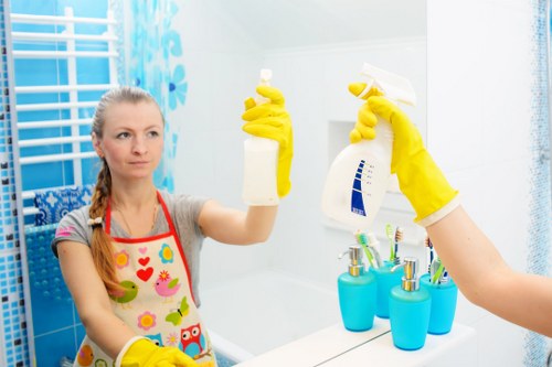 Professional deep cleaning in a Merton home kitchen